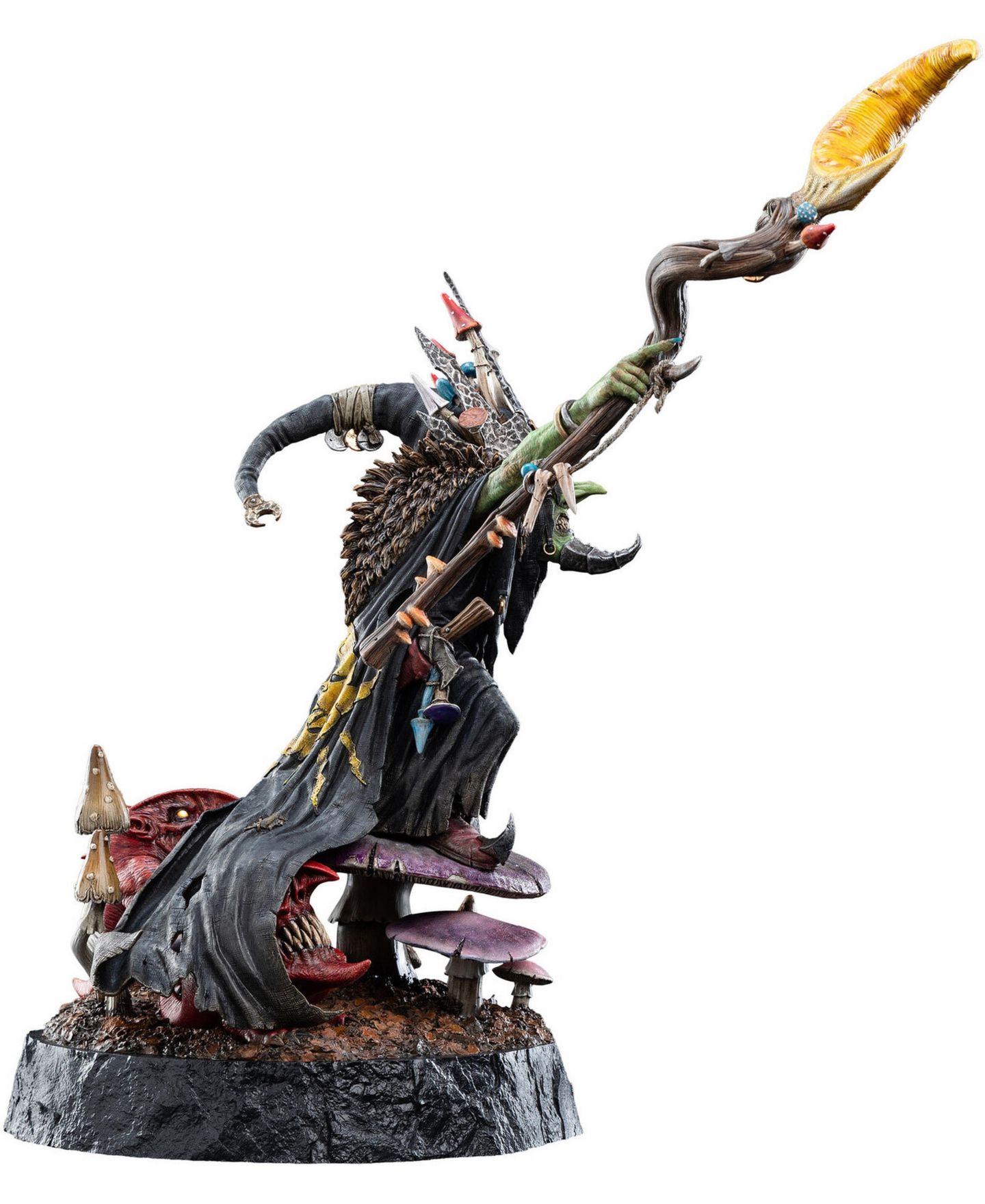 Детские фигурки WETA Workshop Warhammer: Age of Sigmar Skragrott the Loonking Limited Edition 1:6 Scale Statue, 14+ — фото 3