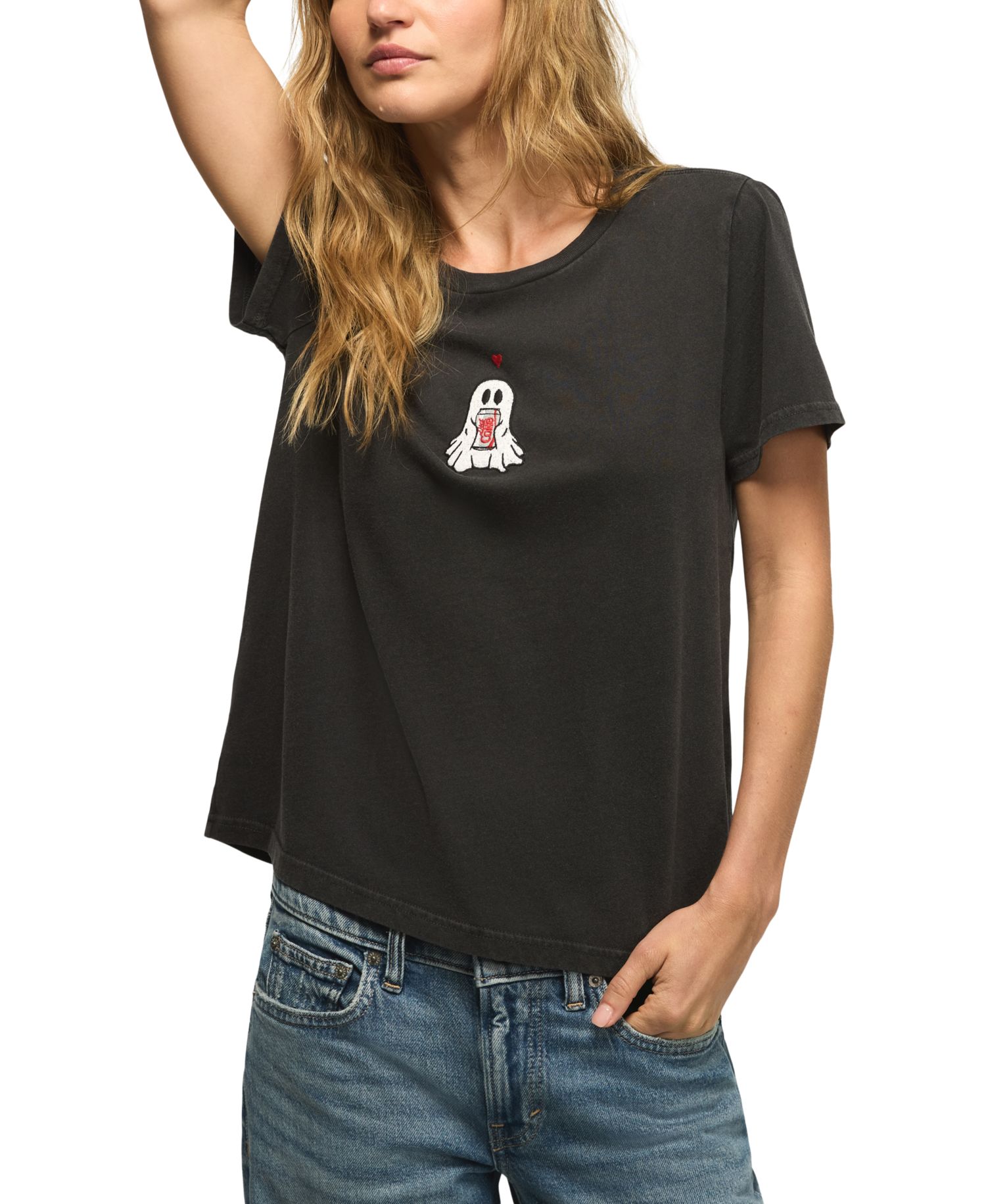 Women's Diet Coke Ghost Graphic T-Shirt