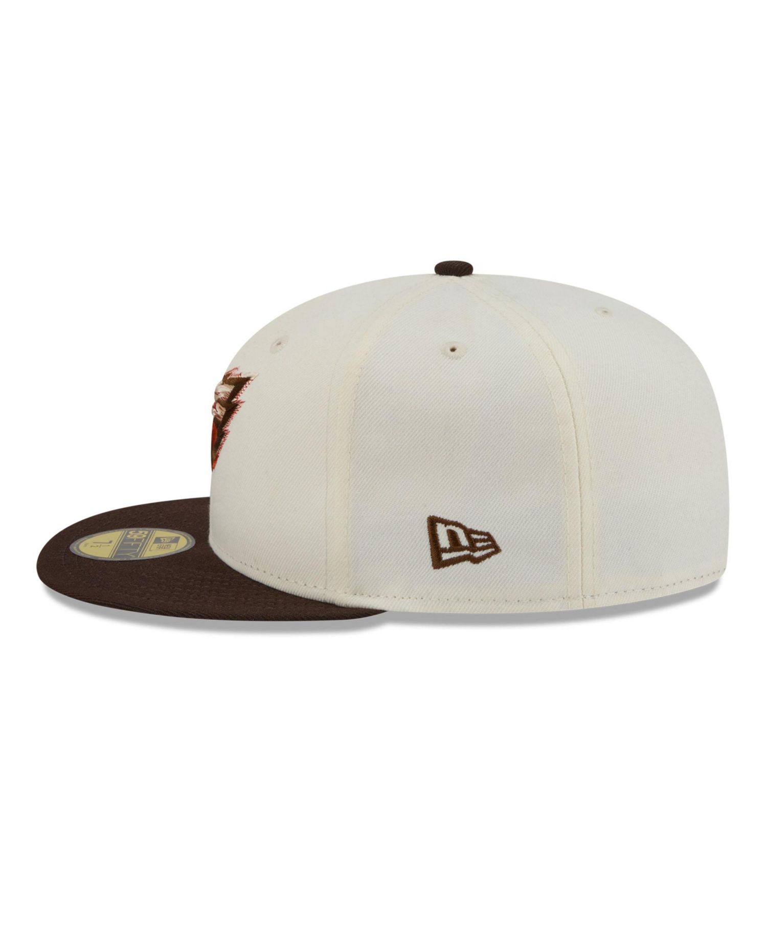 Men's Cream/Brown Philadelphia Eagles Pumpkin Spice 59FIFTY Fitted Hat