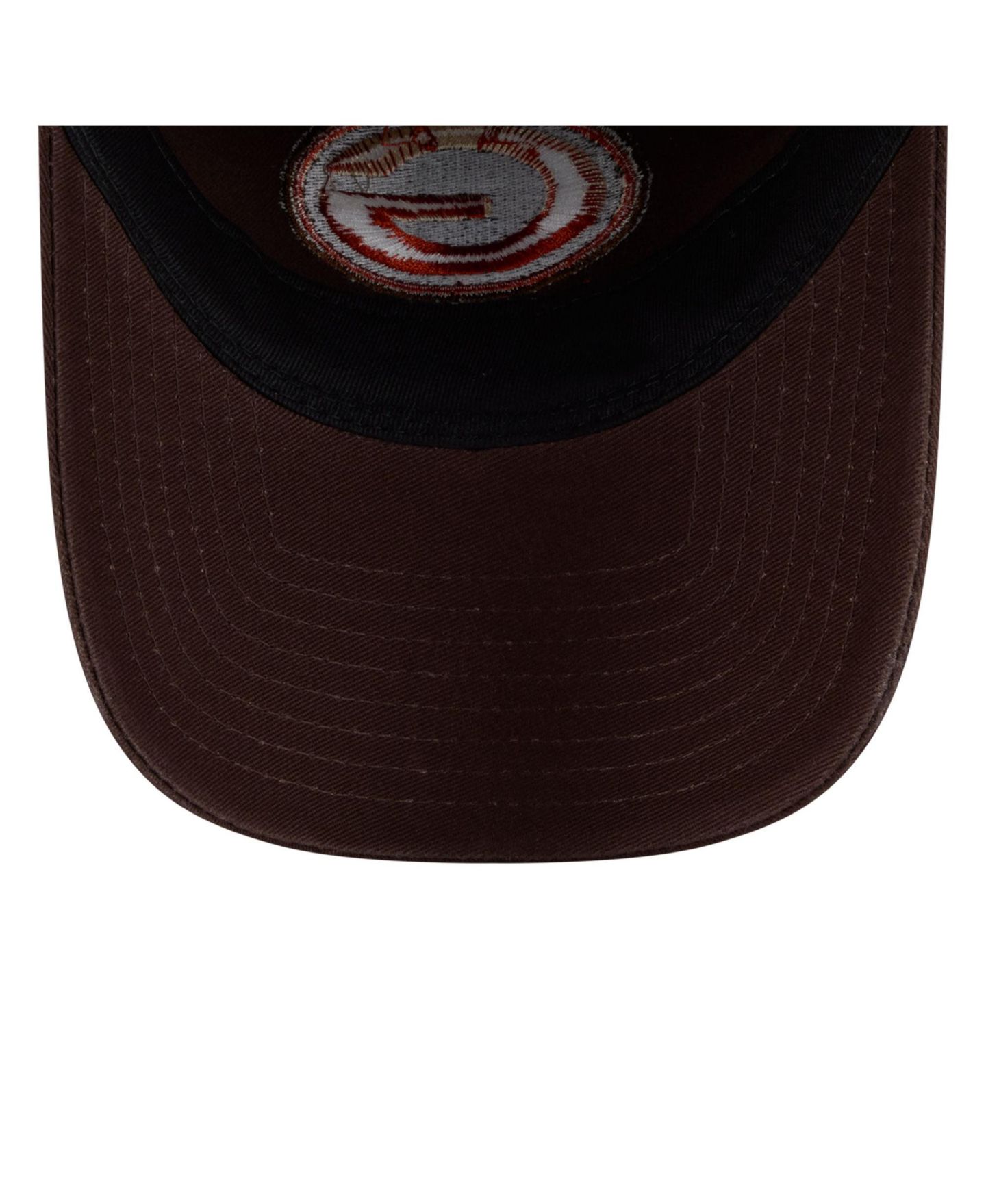 Женские кепки New Era Brown Green Bay Packers Pumpkin Spice 9TWENTY Adjustable Hat — фото 2