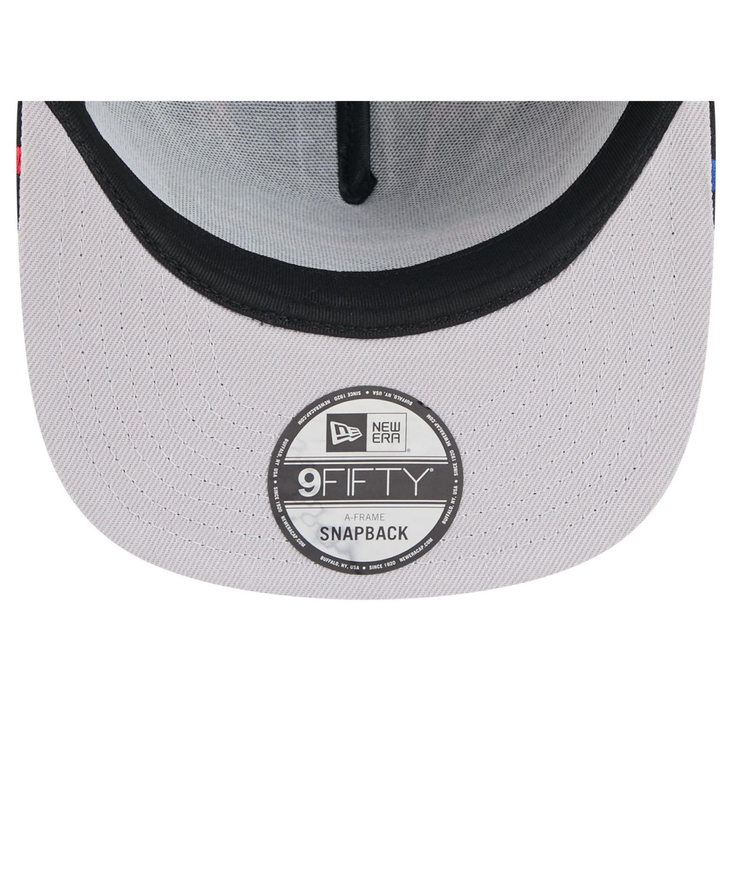 Men's Black Buffalo Bills Bolt A-Frame 9FIFTY Snapback Hat