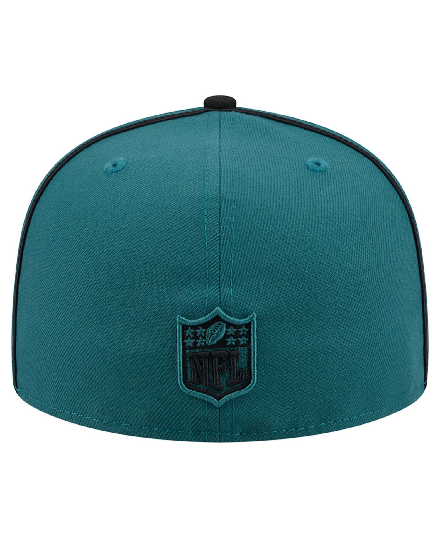 Men's Midnight Green Philadelphia Eagles Soutache 59FIFTY Fitted Hat