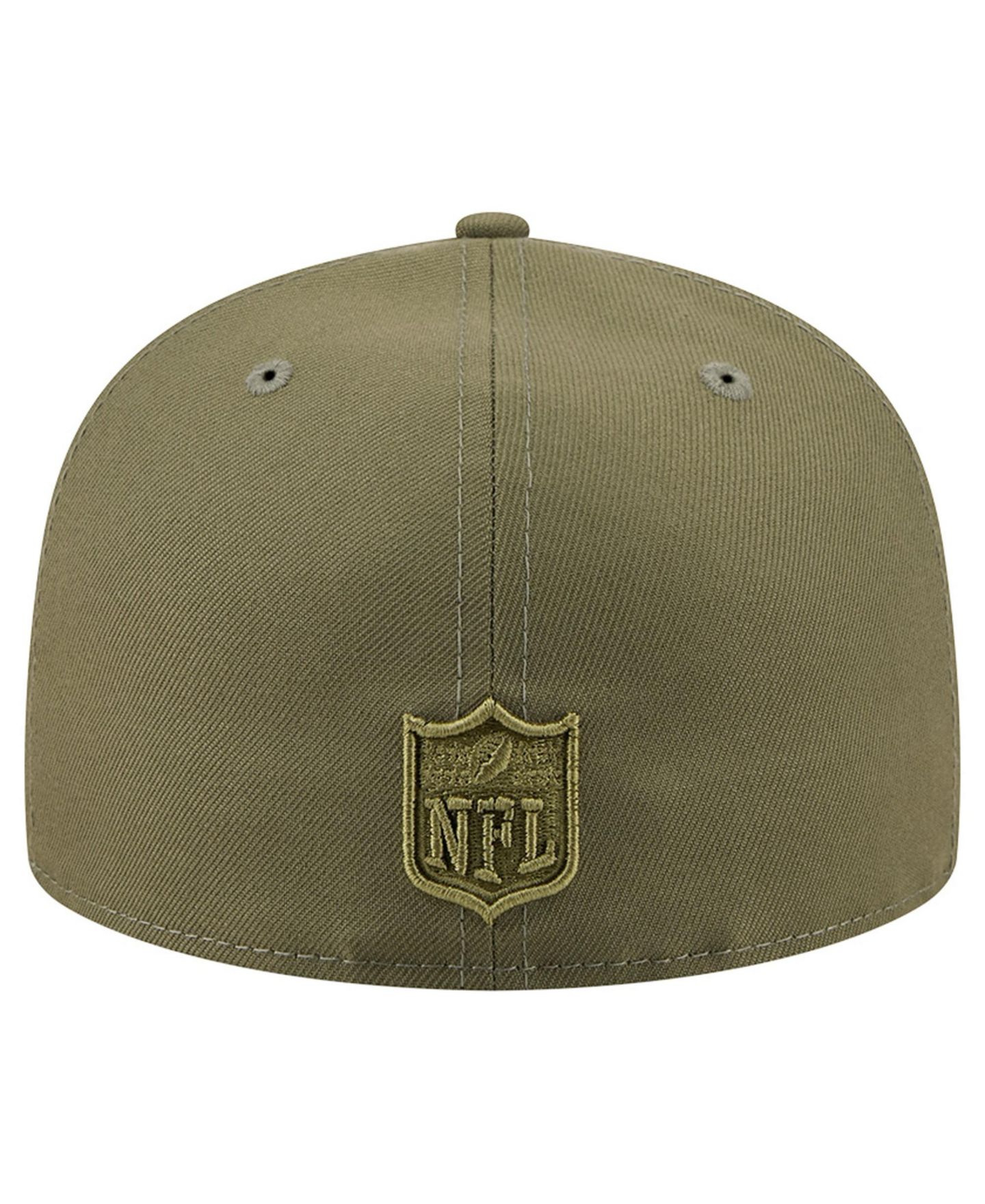 Мужские головные уборы New Era Olive Buffalo Bills Color Pack 59FIFTY Fitted Hat — фото 3