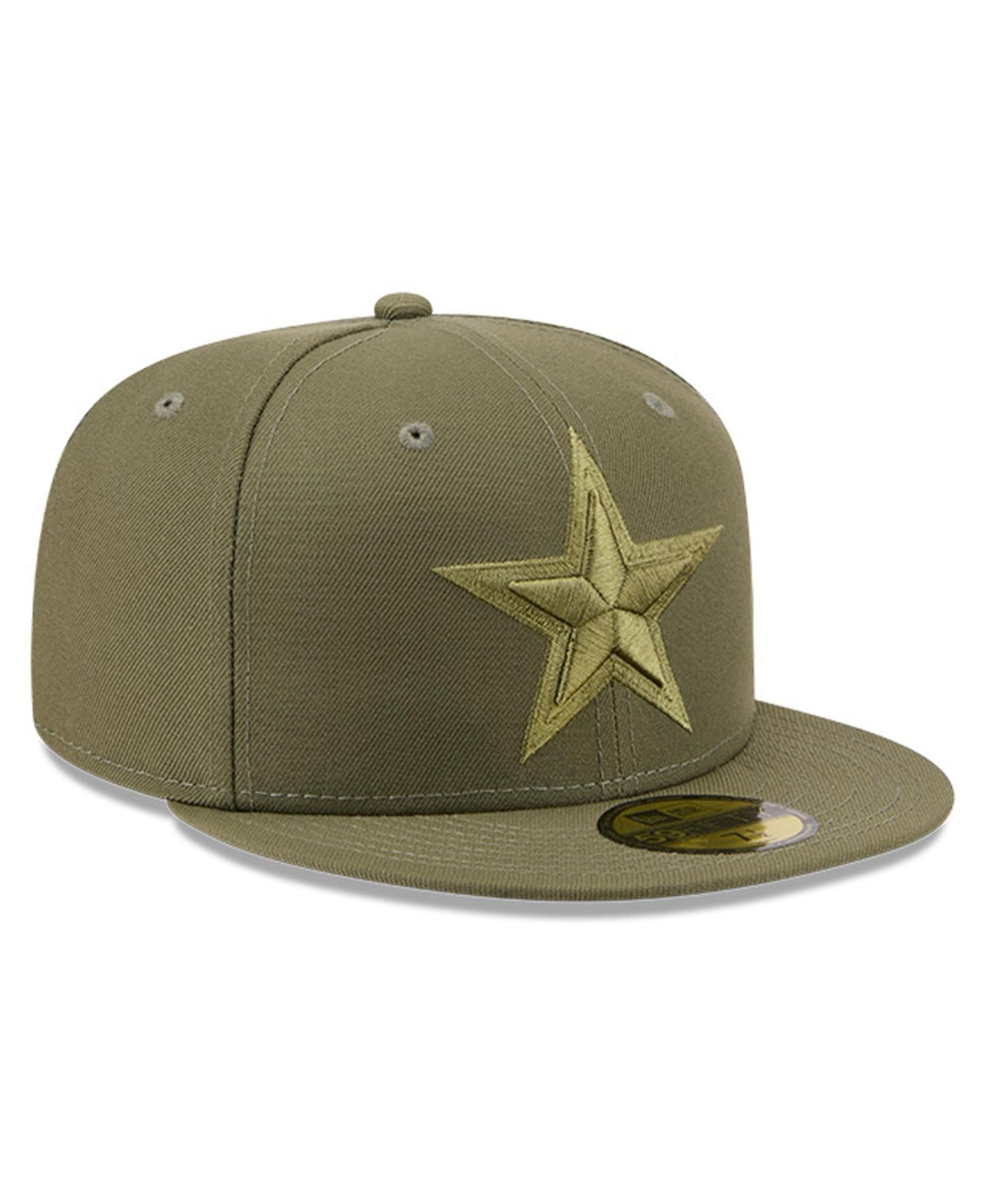 Men's Olive Dallas Cowboys Color Pack 59FIFTY Fitted Hat