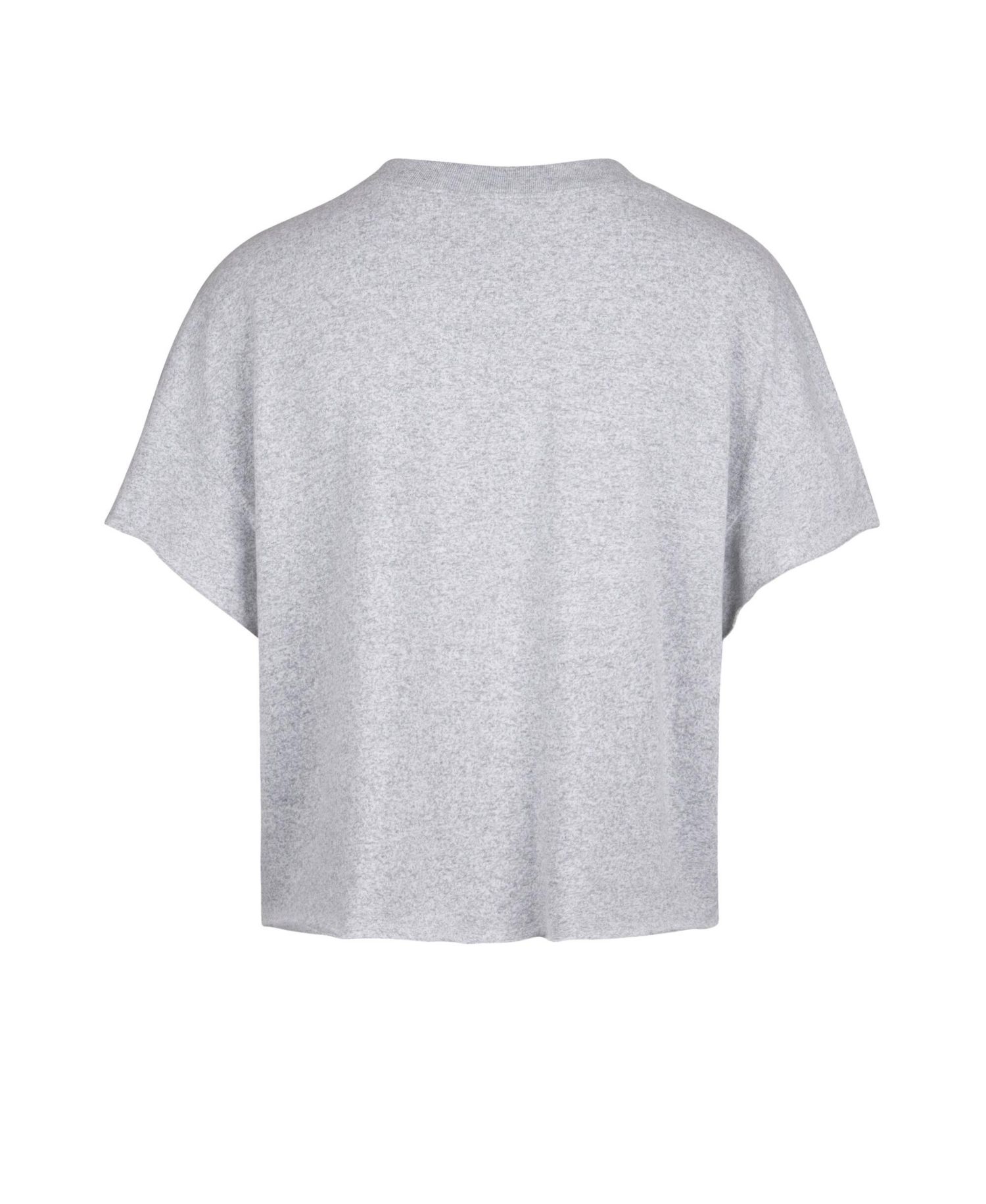 Women's '47 Gray Oregon Ducks Banners Out Oversized Notch-Neck T-Shirt