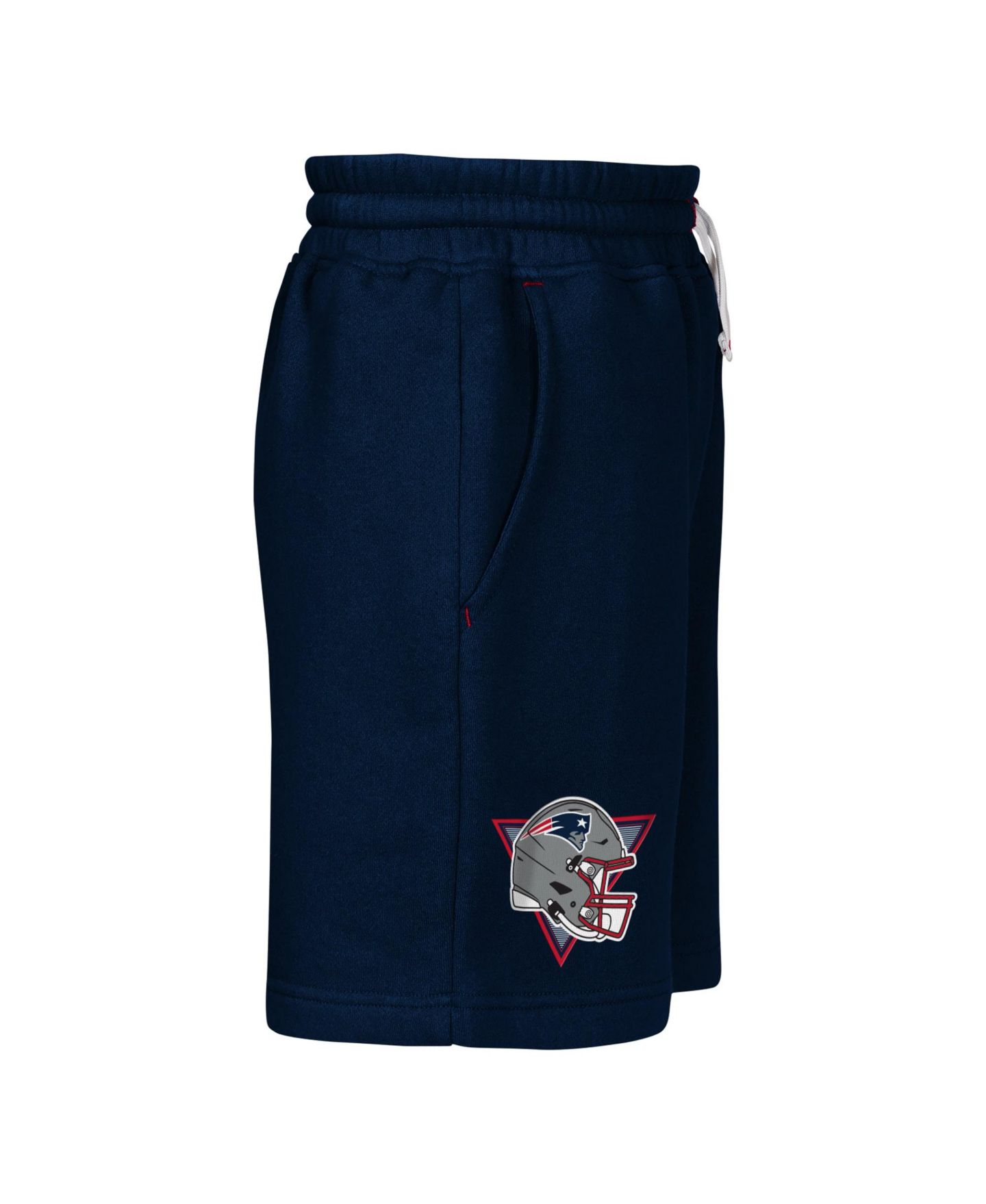 Детские шорты Outerstuff Navy New England Patriots Audible Fleece — фото 2