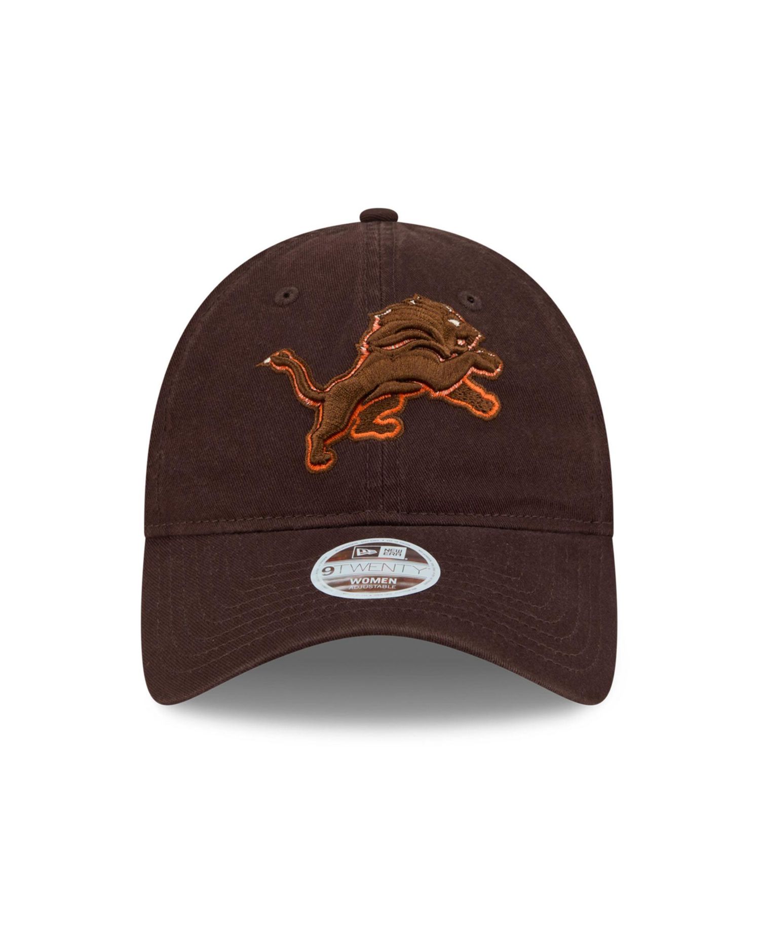 Women's Brown Detroit Lions Pumpkin Spice 9TWENTY Adjustable Hat