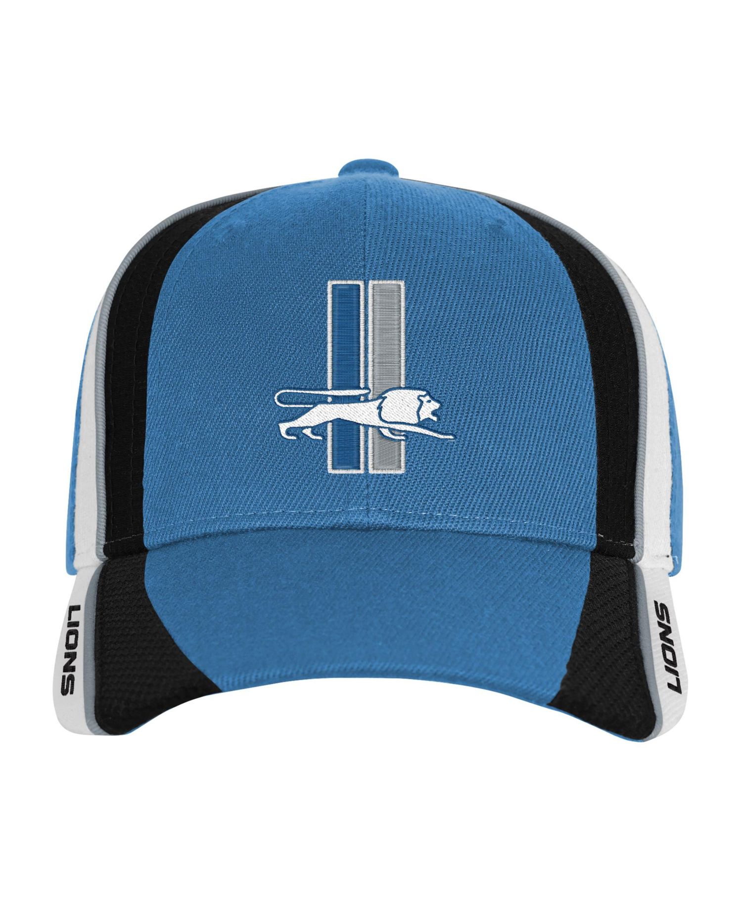 Big Boys and Girls Light Blue Detroit Lions Club Downforce Pro Crown Adjustable Hat