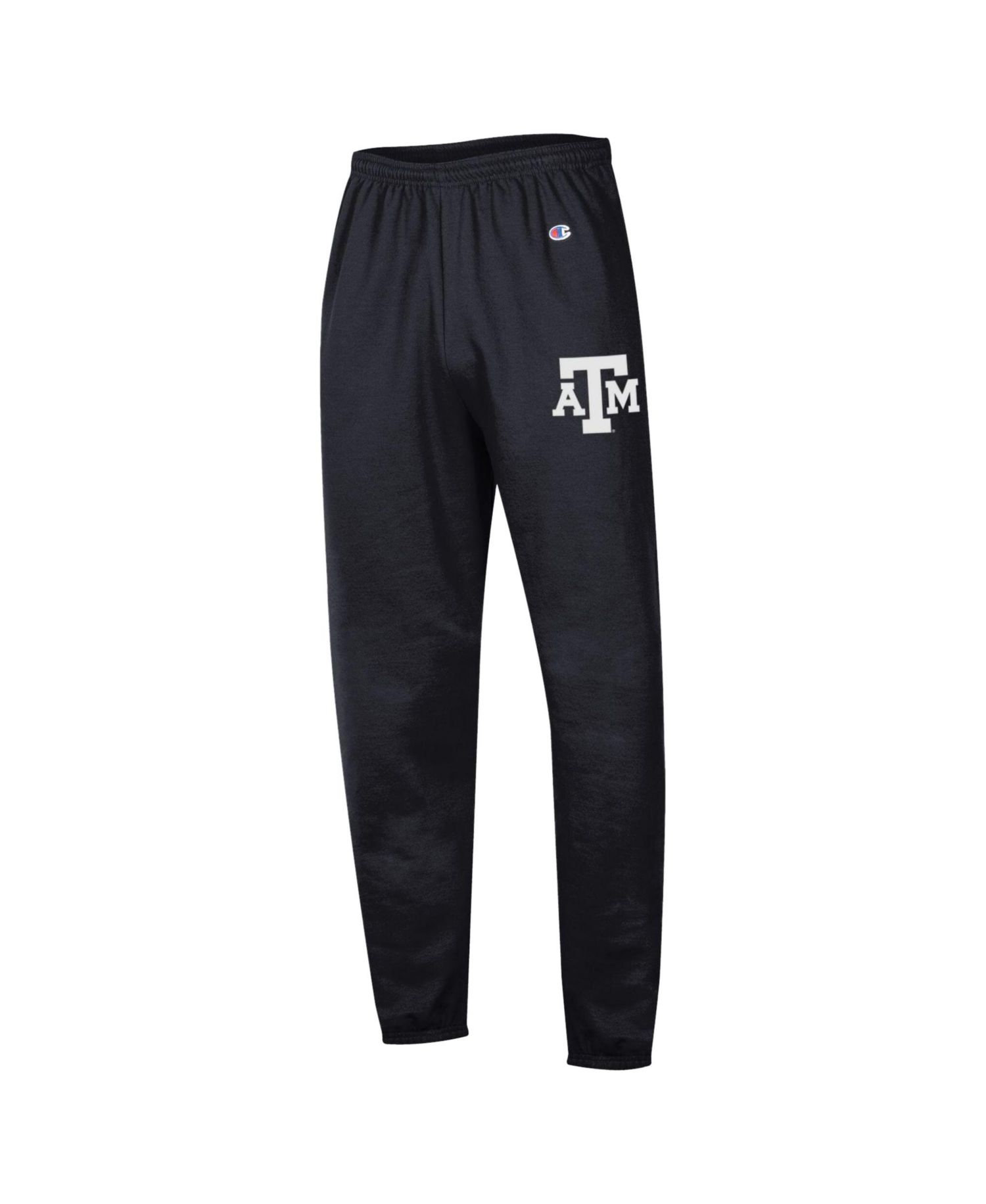 Men's Black Texas A&M Aggies Powerblend Banded Fleece Sweatpants