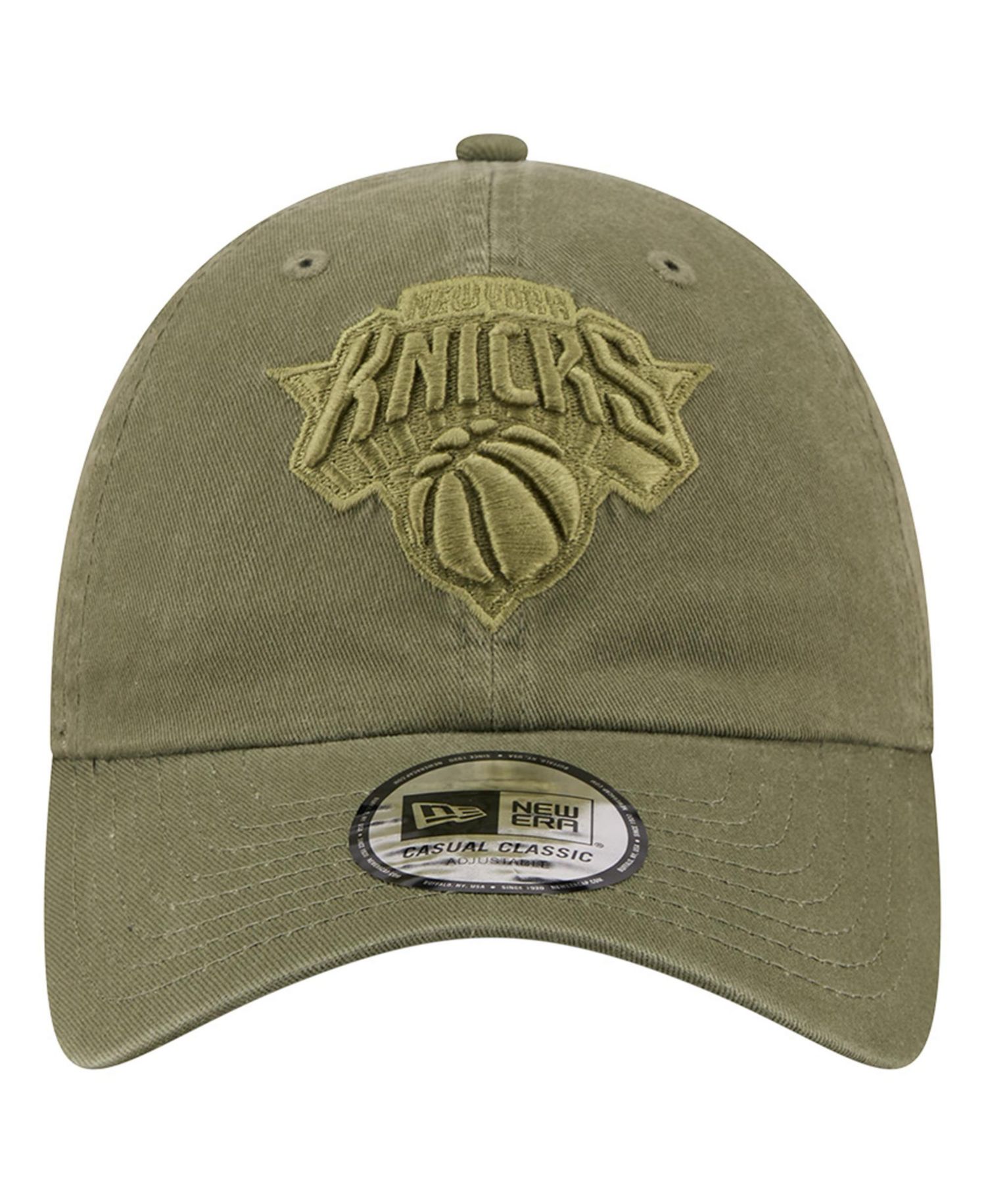 Men's Green New York Knicks Color Pack Casual Classic Adjustable Hat