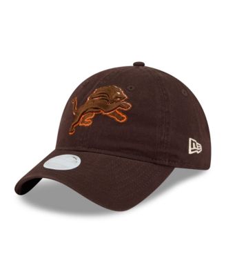 Women's Brown Detroit Lions Pumpkin Spice 9TWENTY Adjustable Hat