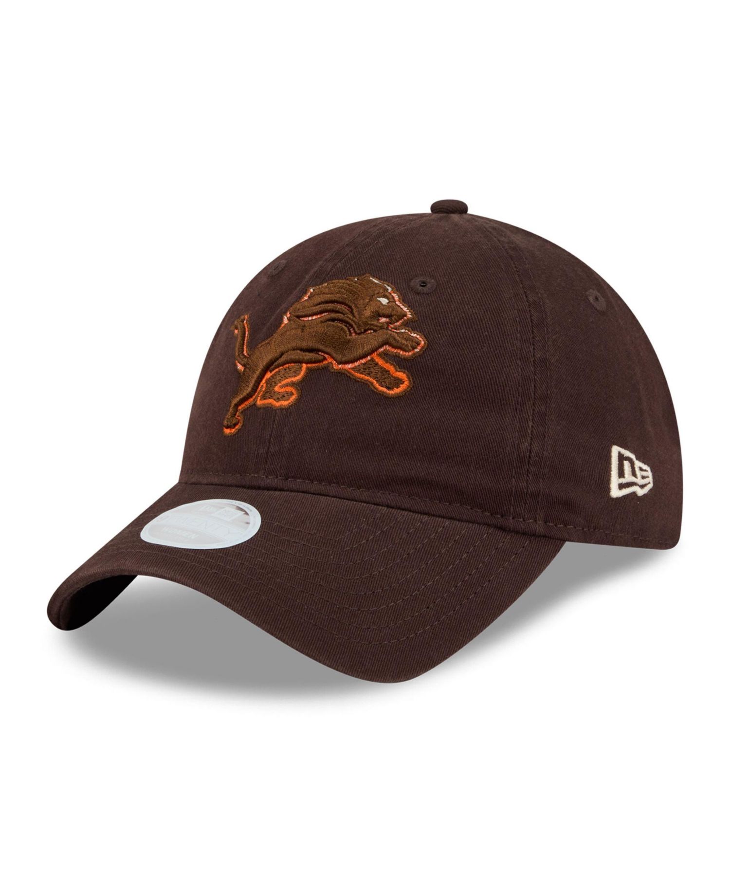 Women's Brown Detroit Lions Pumpkin Spice 9TWENTY Adjustable Hat