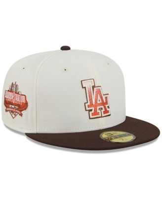 Men's Natural/Brown Los Angeles Dodgers Pumpkin Spice 59FIFTY Fitted Hat