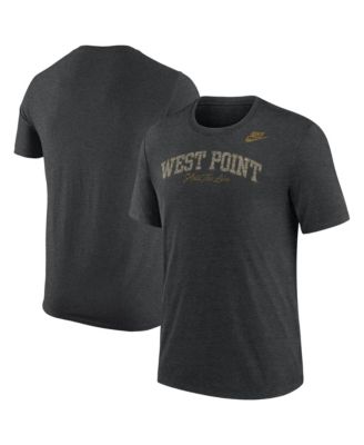 Men's Heather Black Army Black Knights 2026 West Point Classic Collection Tri-Blend T-Shirt