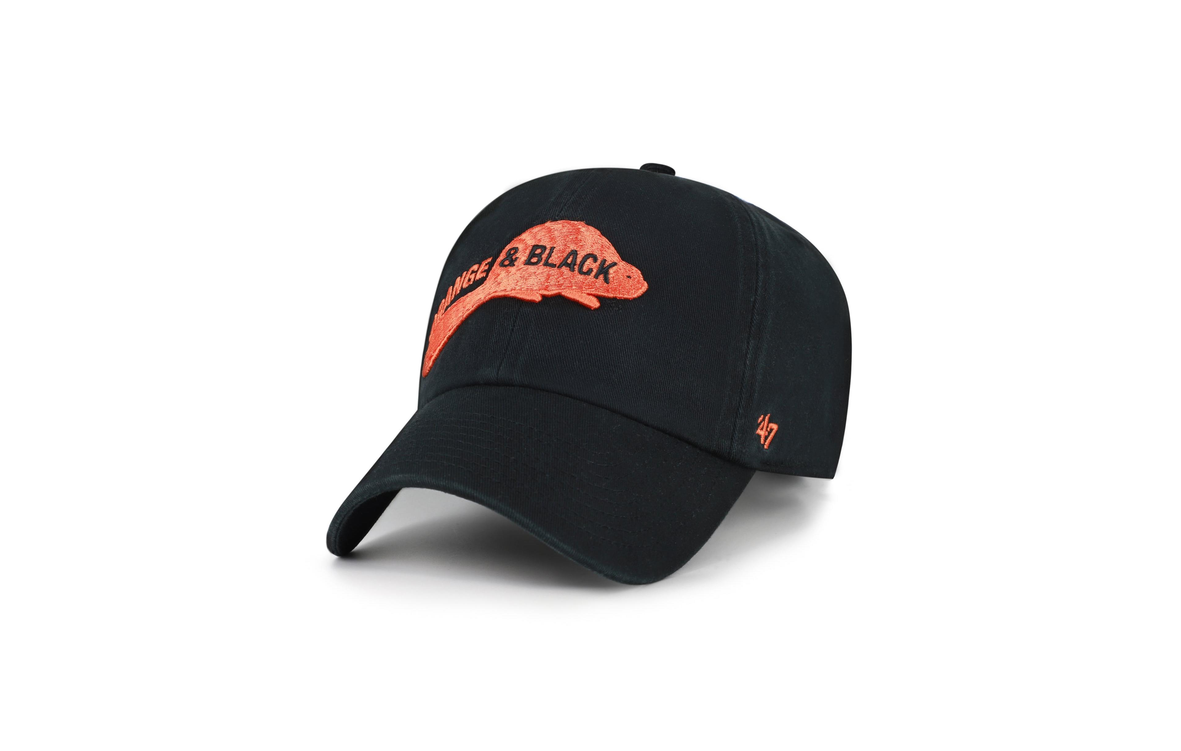 '47 Brand Men's Black Oregon State Beavers Vault Clean Up Adjustable Hat