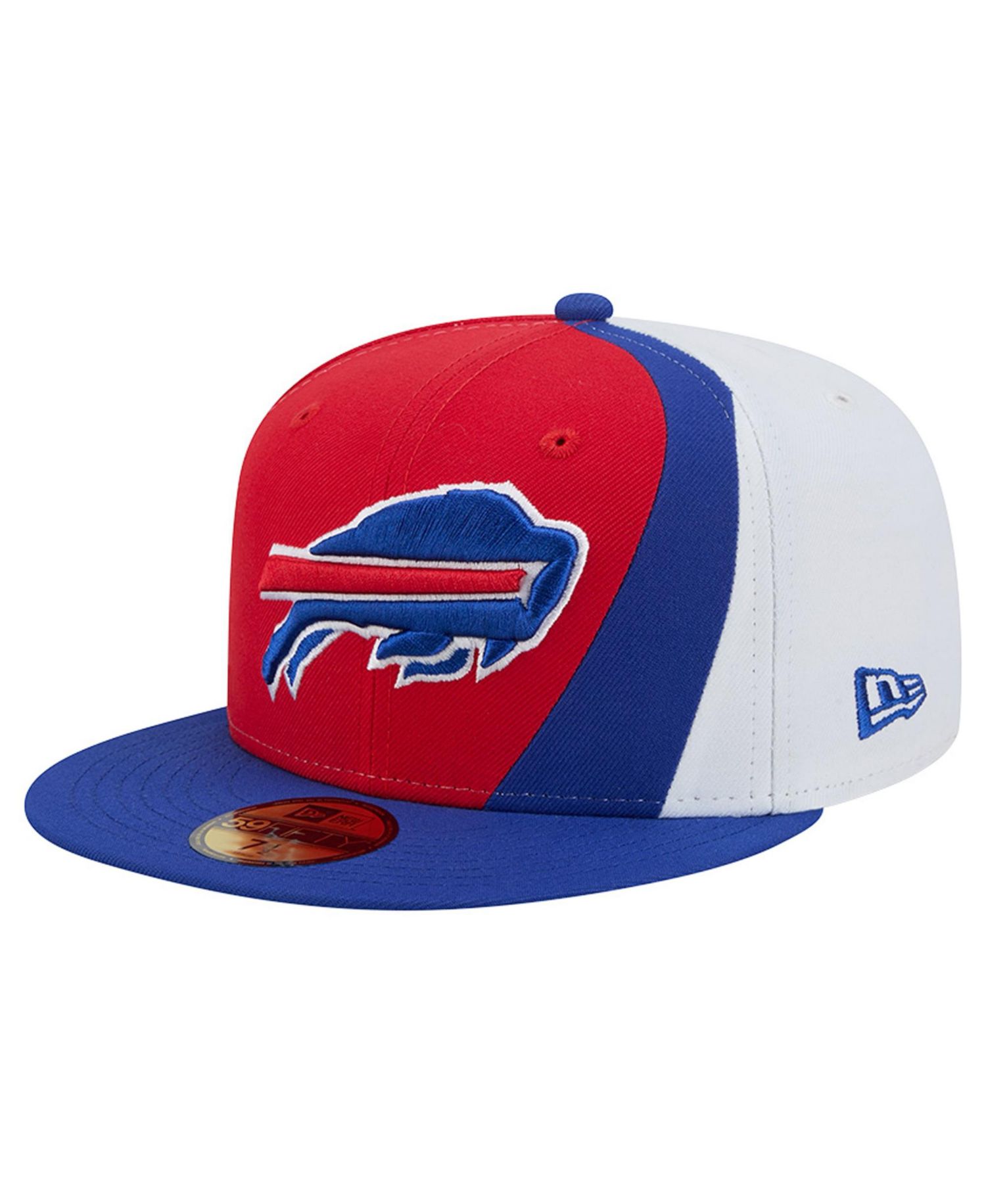 Men's Red/Royal Buffalo Bills Shock 59FIFTY Fitted Hat