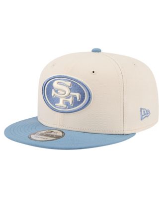 Men's Cream/Blue San Francisco 49ers Color Pack Two-Tone 9FIFTY Snapback Hat