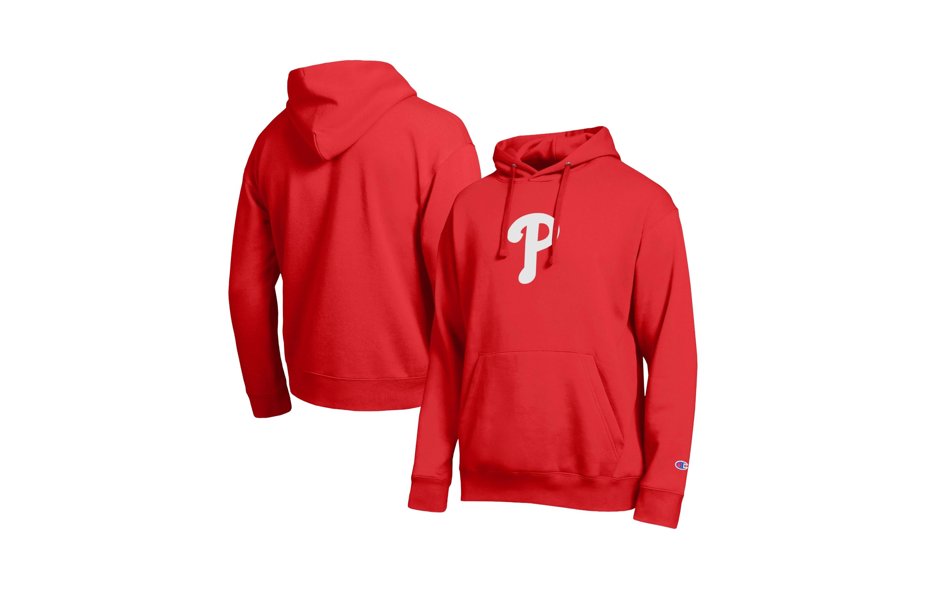 Champion Men's Red Philadelphia Phillies All Star Embroidered Logo Hoodie