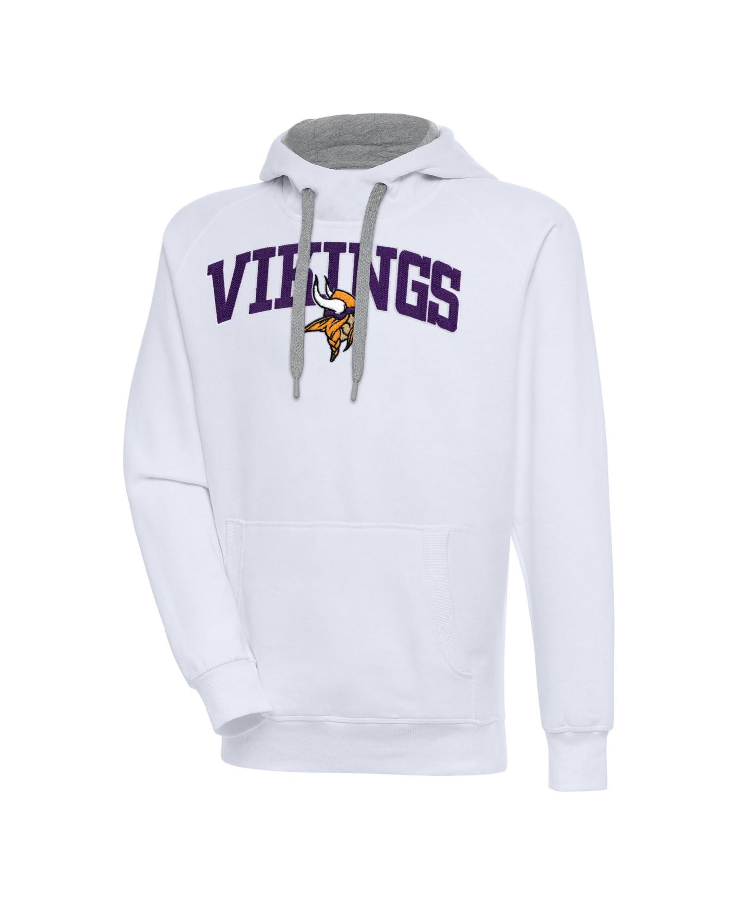 Men's White Minnesota Vikings Victory Pullover Hoodie