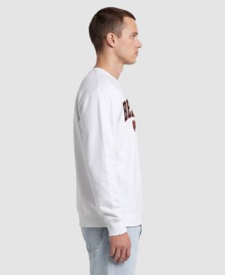 Men's  White Chicago Bears Contrast Lined Sweatshirt