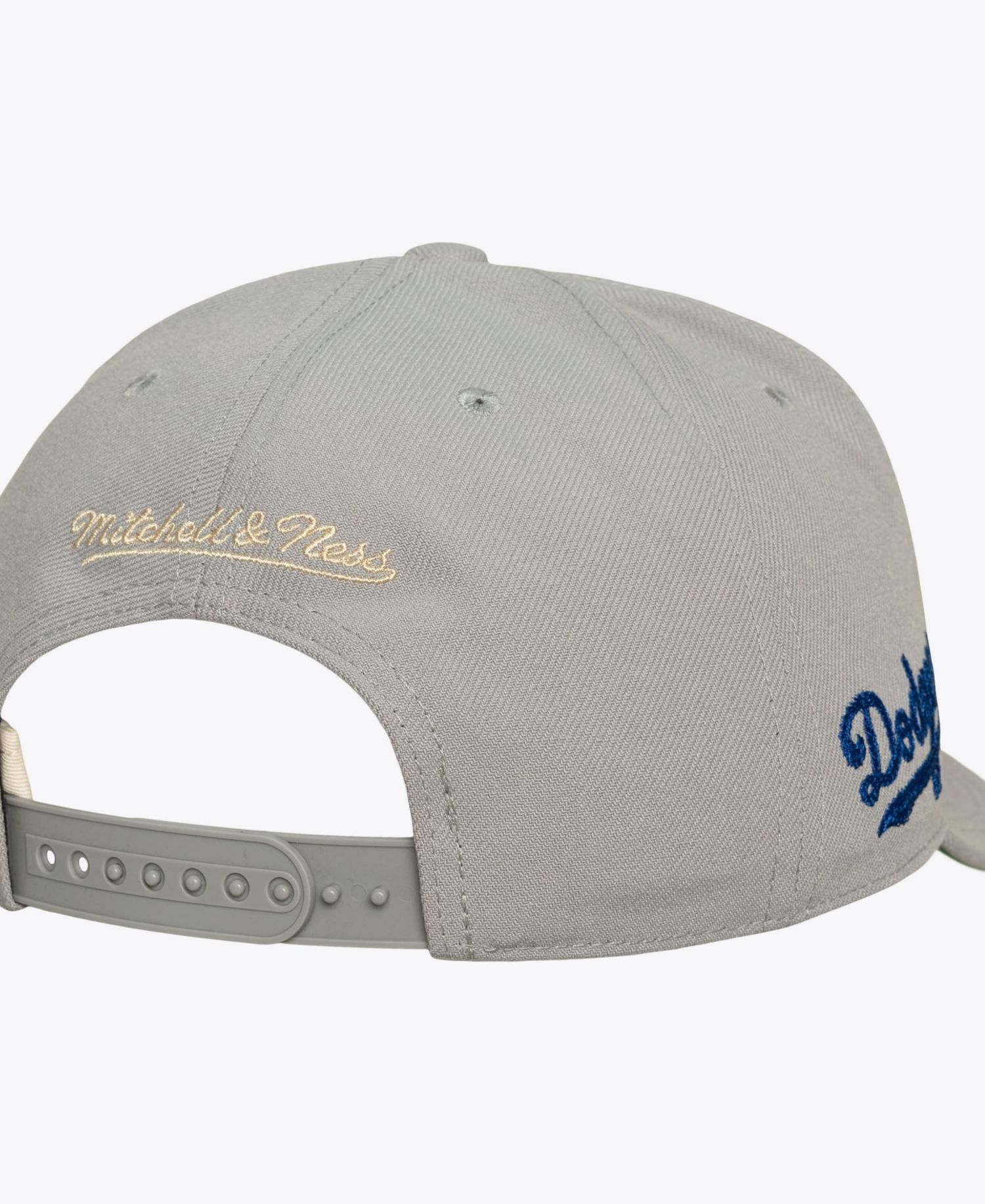 Men's Gray Los Angeles Dodgers Secondary Pro Snapback Hat