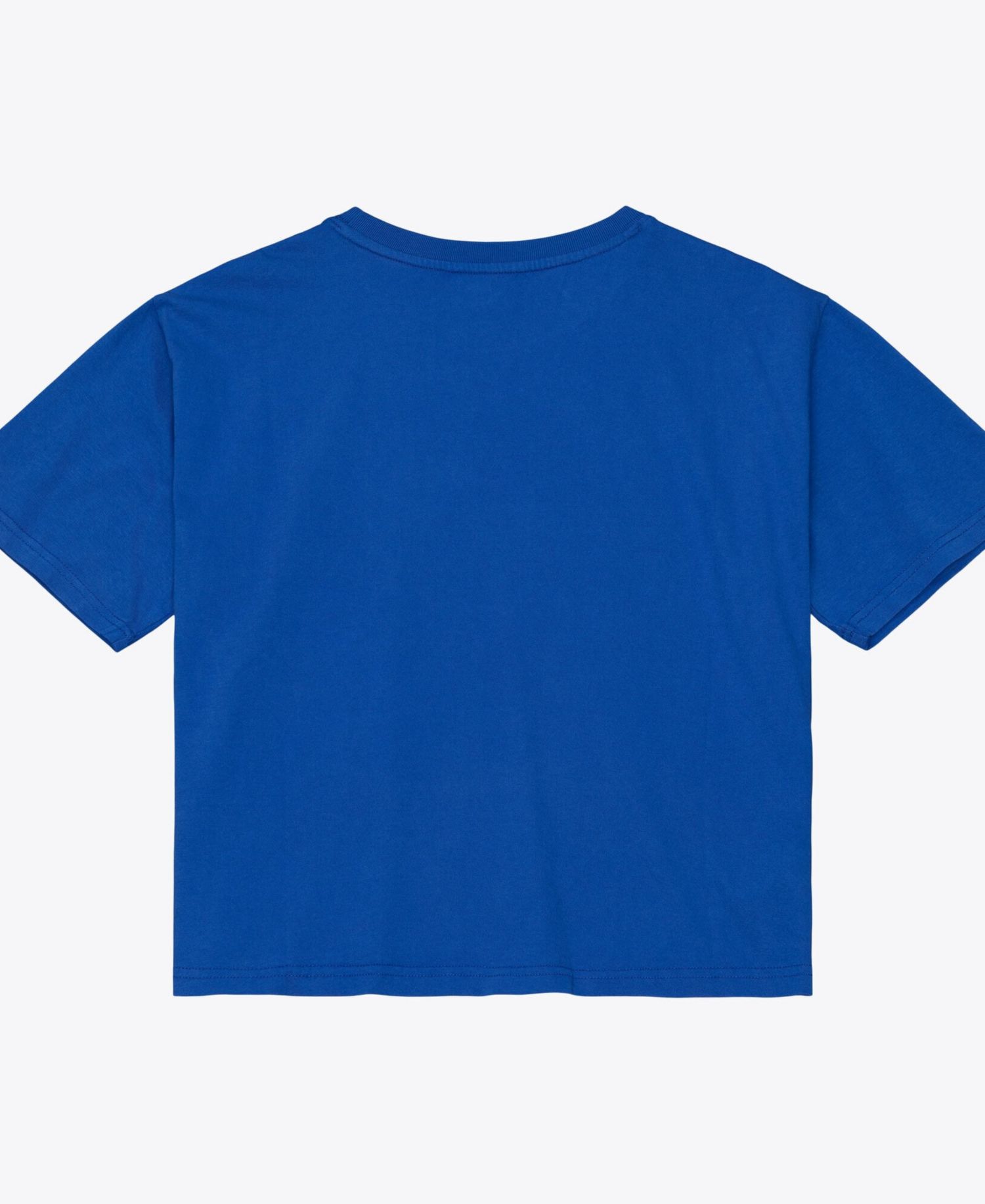 Women's Royal Los Angeles Dodgers Core Essentials Boxy Crop T-Shirt