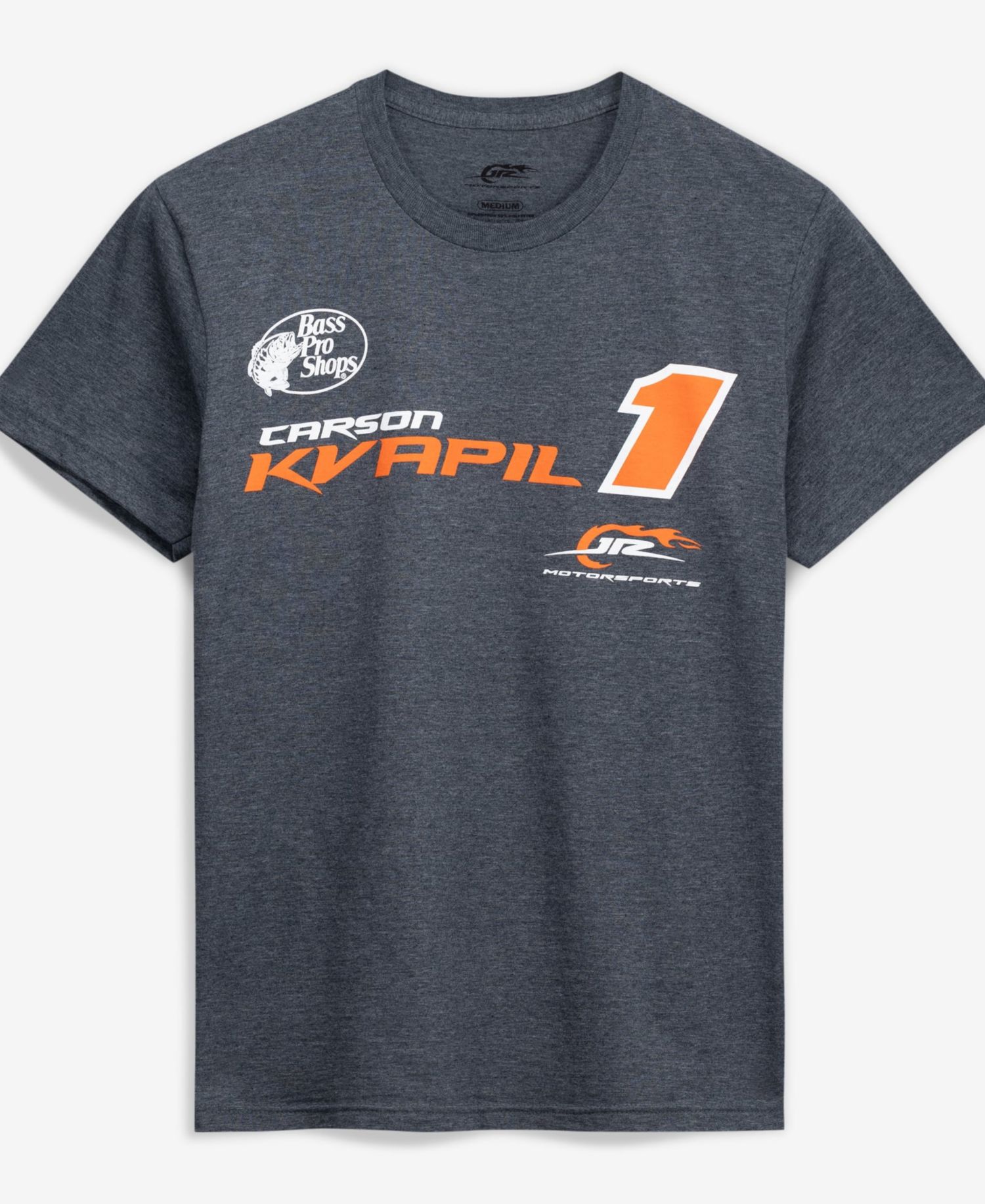 Men's Heather Gray Carson Kvapil Lifestyle T-Shirt