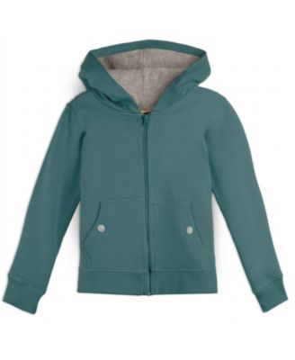 Boys' and Girls' 2T-5T Full-Zip Organic Cotton Hoodie