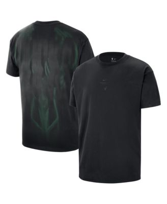 Men's Black Milwaukee Bucks 2026 Standard Issue Pre-Game Max 90 T-Shirt