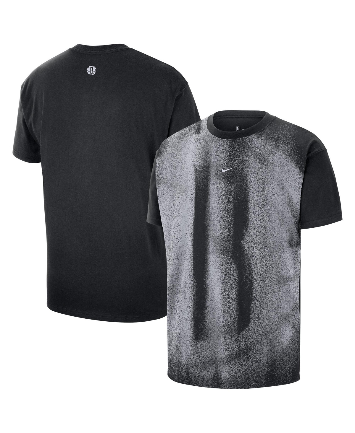 Nike Men's Black Brooklyn Nets Icon Practice T-Shirt