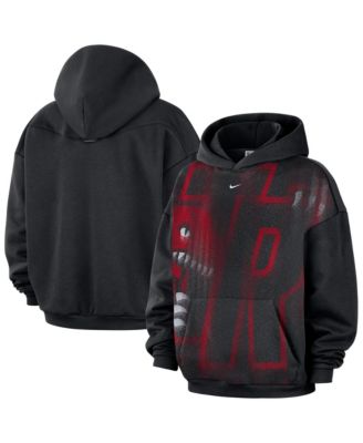 Men's Black Toronto Raptors 2026 Standard Issue Practice Icon Fleece Pullover Hoodie
