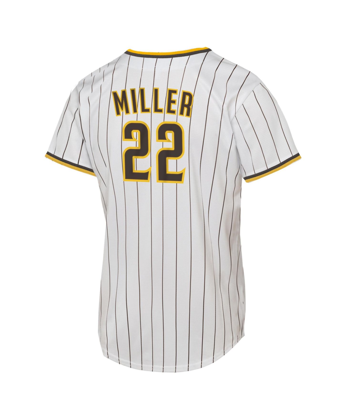 Детская джерси Nike Mason Miller San Diego Padres Home Replica, белая — фото 2
