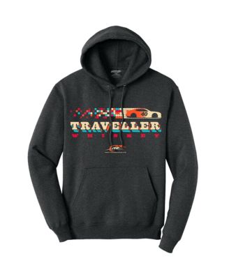 Men's Heather Black Justin Allgaier Traveller Whiskey Hoodie