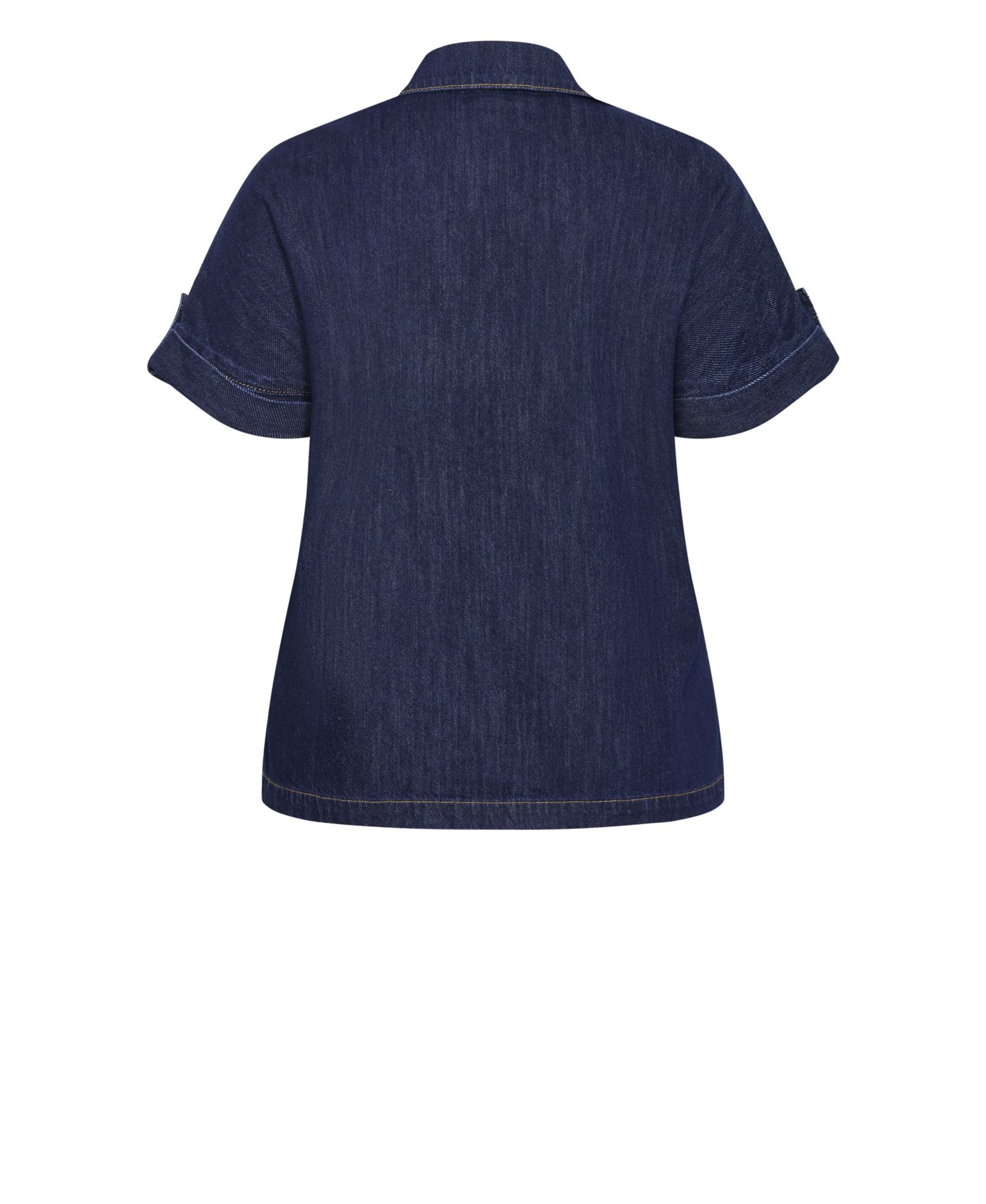 Women's Plus Size Tilly Cotton Denim Shirt