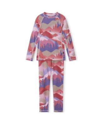 Toddler Boys' and Girls' 2T-5T Taitoa Merino Wool-Blend Long-Sleeve Thermal Top and Pants, 2-Piece Set