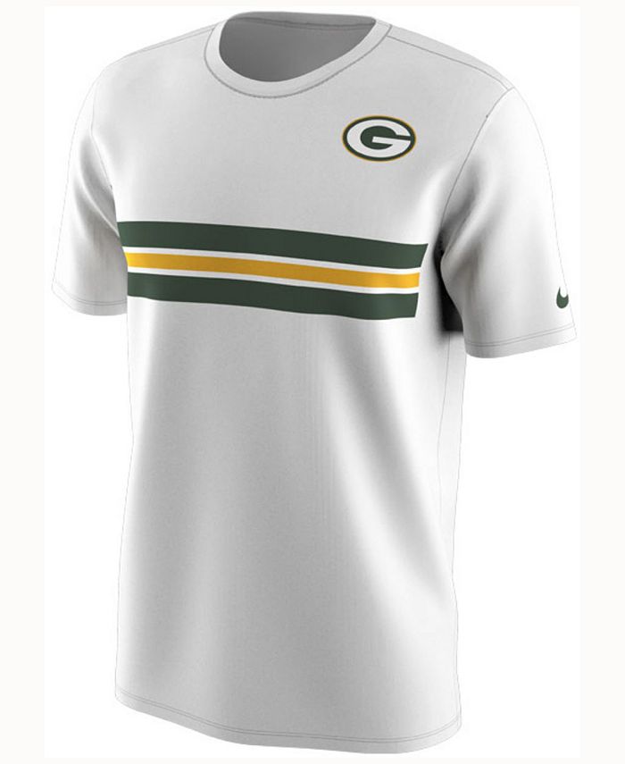 Nike Men's Green Bay Packers Color Rush Stripe T-Shirt - Macy's
