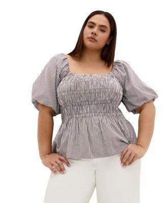 Women's Belle Gingham Top