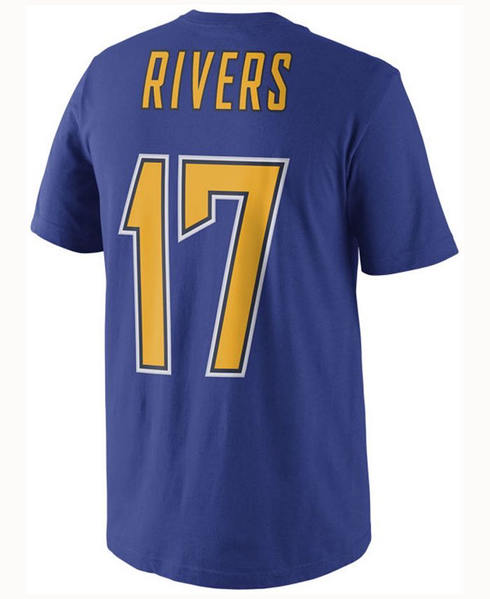 Chargers color rush jersey rivers top