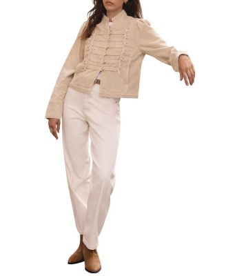 Women's Military Denim Jacket