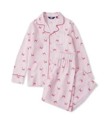 Big Girls Flannel 2 Piece Pajama Set
