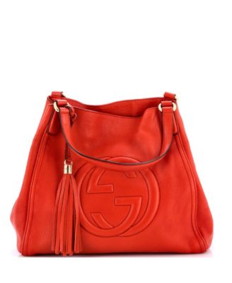 Medium Soho Shoulder Bag Leather