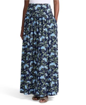 Women's Silky Knit Maxi Skirt
