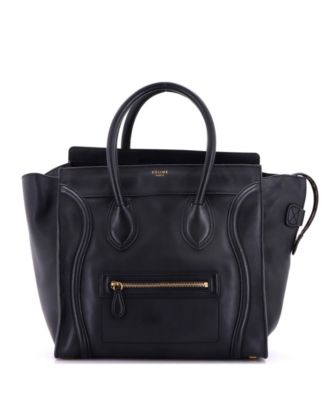 Mini Luggage Bag Smooth Leather