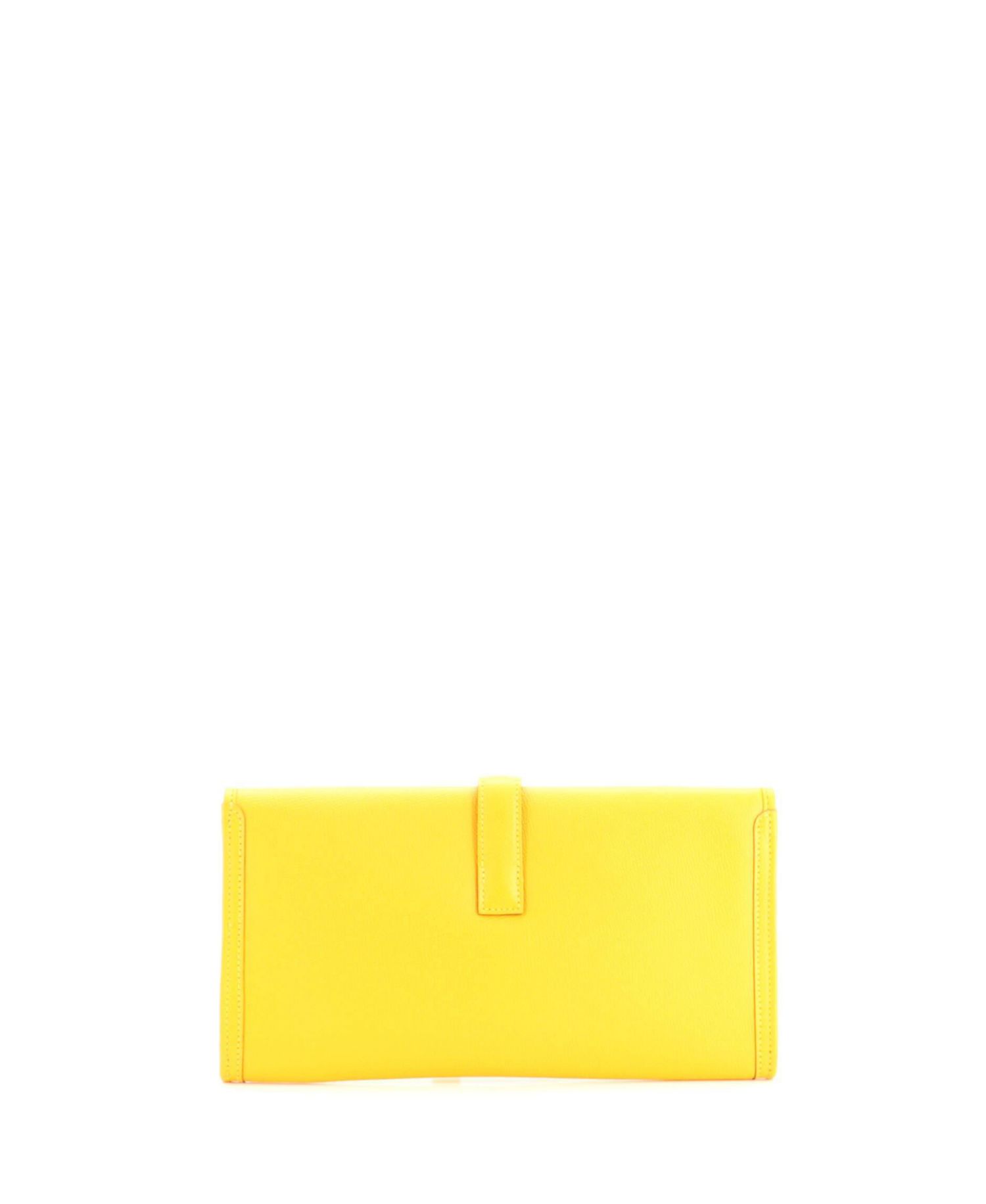 HERM&Eacute;S 29 Jige Elan Epsom Leather Clutch