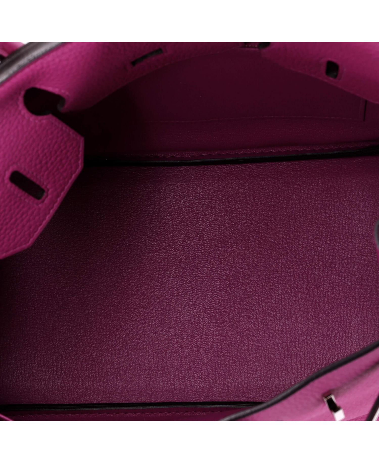 Pre-Owned Hermes Birkin 30 Handbag Pink Togo with Palladium Hardware