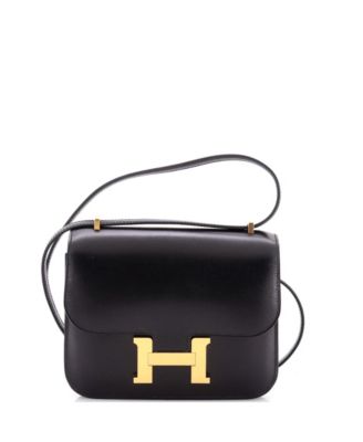 Pre-Owned Hermes 18 Constance NM Bag Box Calf