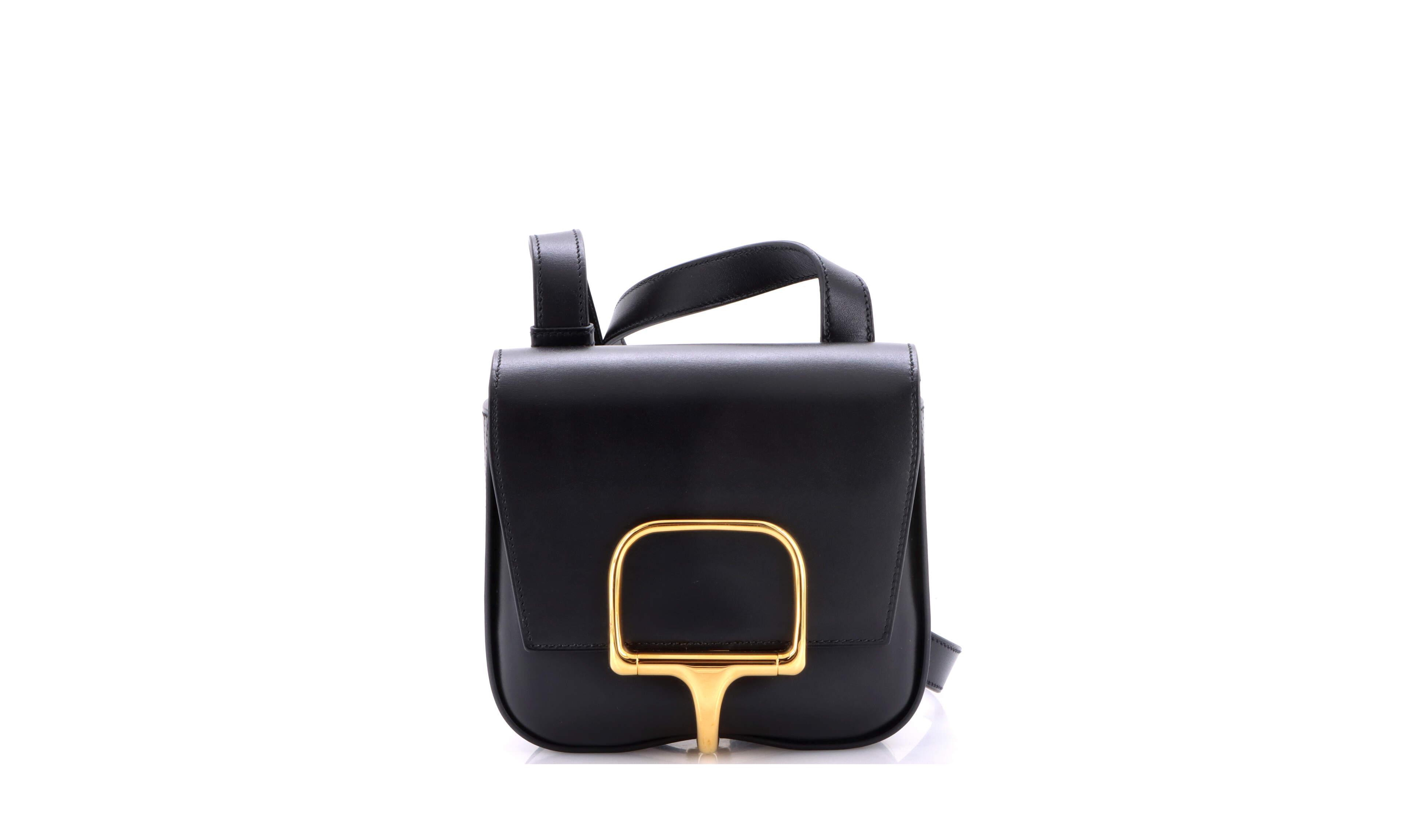 Pre-Owned Hermes Mini Della Cavalleria Shoulder Bag Tadelakt