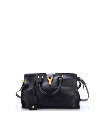 Small Classic Y Cabas Leather