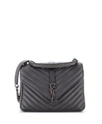 College Medium Matelasse Chevron Crossbody Shoulder Bag