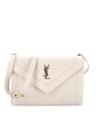 Gaby Envelope Satchel Quilted Leather